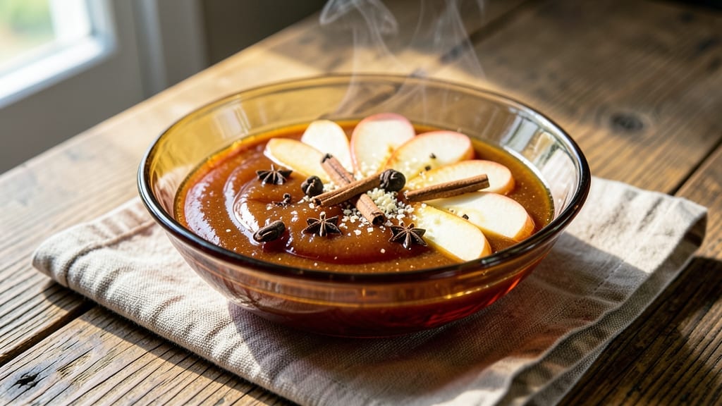 Apple Brandy Sauce Recipe: Warm Spiced Glaze for Roasted Meats