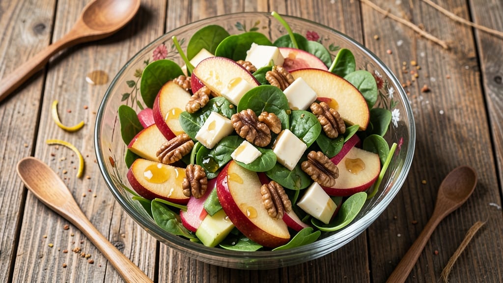 Holiday Apple Salad Recipe: Warm Spiced Crunch with Caramelized Top