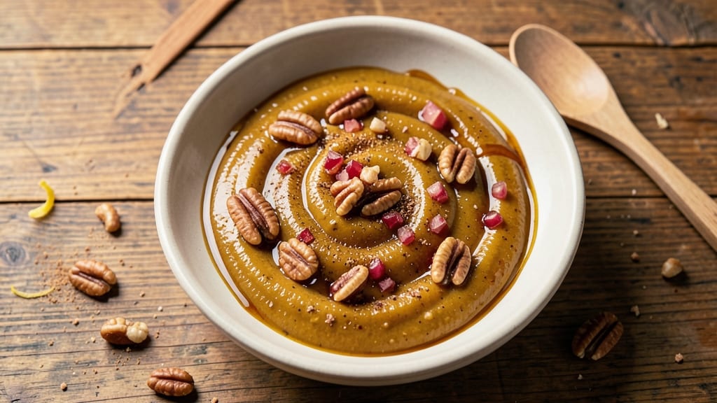 Apple Pecan Salad Dressing Recipe: Sweet-Spiced Nutty Cream With Tart Bite