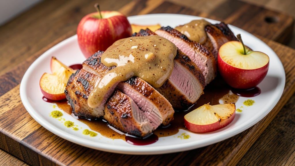 Pork Loin With Apple Sauce Recipe: Sweet-Tart Glaze That Caramelizes in 25 Minutes