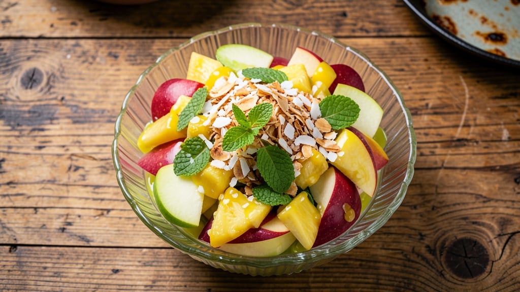 Apple Pineapple Salad Recipe: Tropical Crunch Meets Sweet Citrus Zing