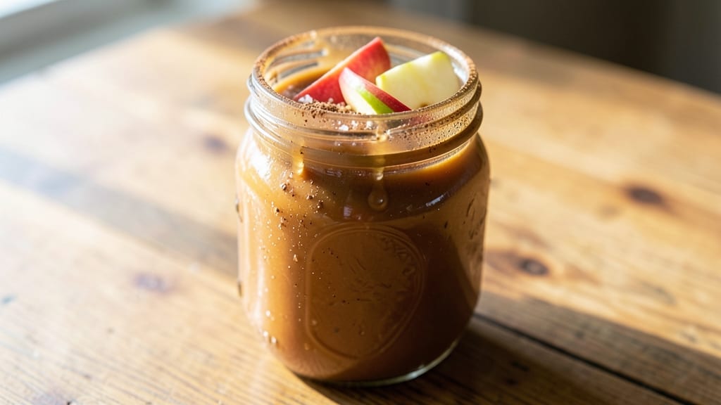 Apple Sauce Jar Recipe: Spiced Homemade Chunky Blend in 20 Minutes