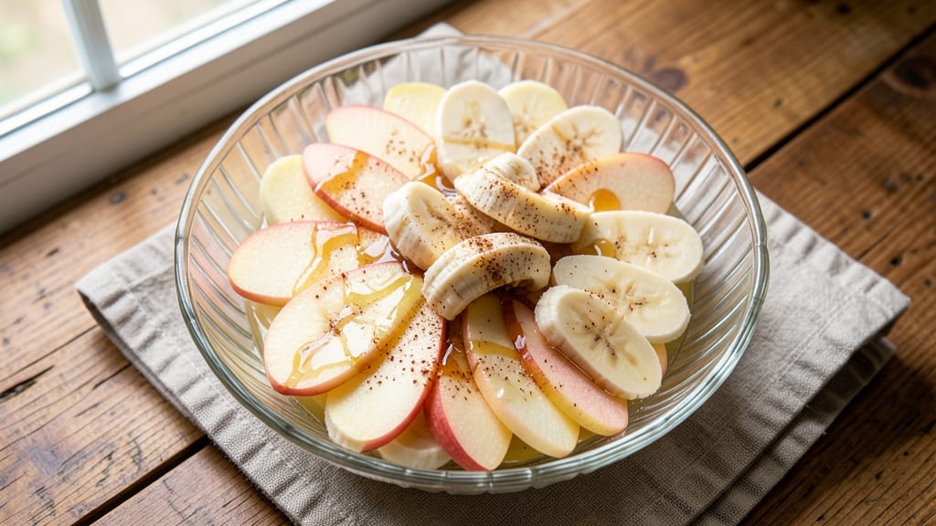 Apple and Banana Fruit Salad Recipe: Creamy Citrus-Dressed Freshness in 15 Minutes