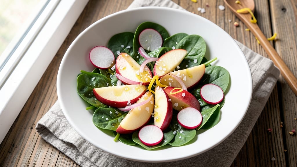 Apple Radish Salad Recipe: Crunchy Sweet Spice Balance With Citrus Kick