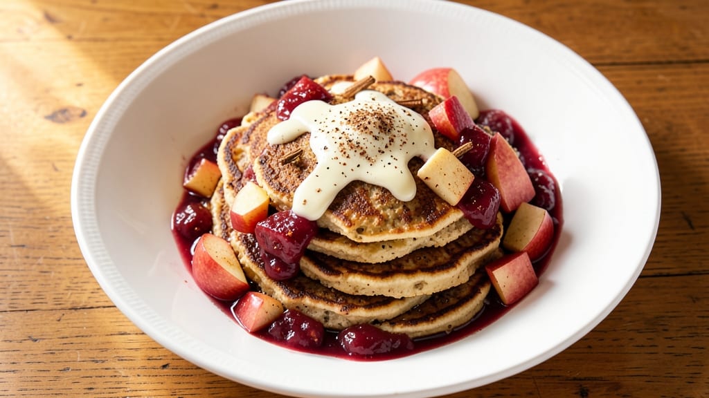 Apple Cinnamon Oatmeal Pancake Recipe: Warm Spice Stacks With Hidden Fiber