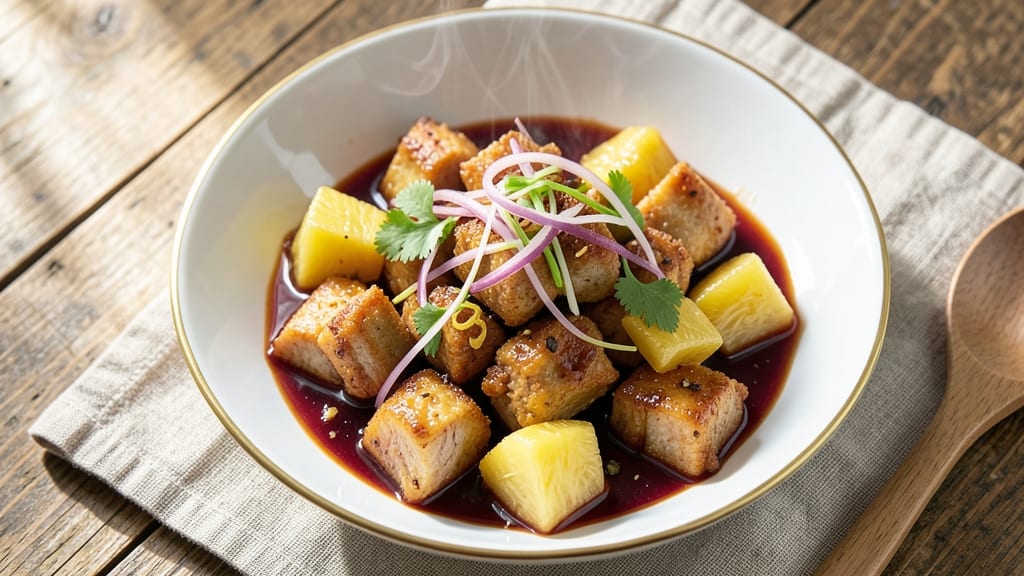 Sweet and Sour Pork Recipe With Pineapple Juice: Crispy Bites in Tangy-Sweet Sauce