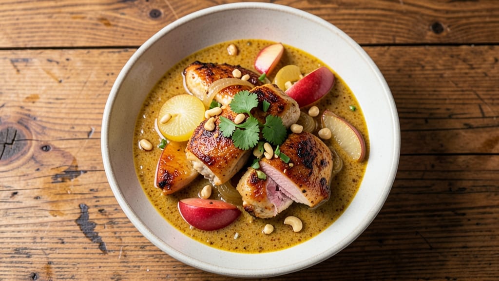 Chicken Apple Curry Recipe: Spiced Apple Chunks and Tender Chicken in One Pot