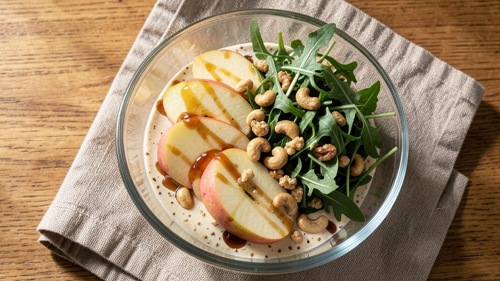 Apple Cashew Salad Recipe: Crunchy Sweetness with Creamy Cashew Dressing
