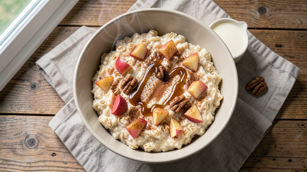 Apple Cinnamon Oatmeal Recipe: Microwave Mug Warmth in 2 Minutes