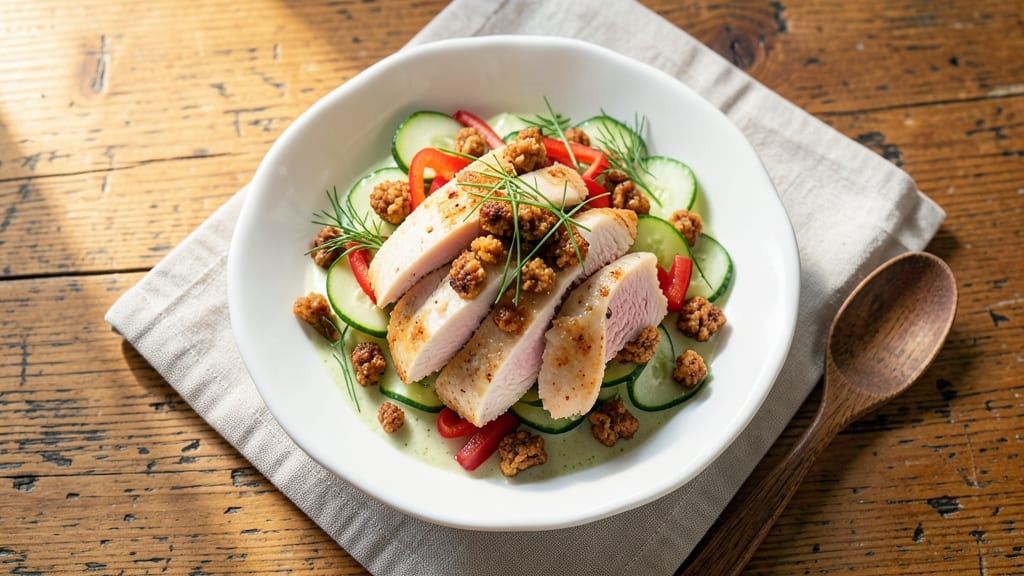 Apple Cake Tea Room Chicken Salad Recipe: Elegant Bite-Sized Tea Party Delight