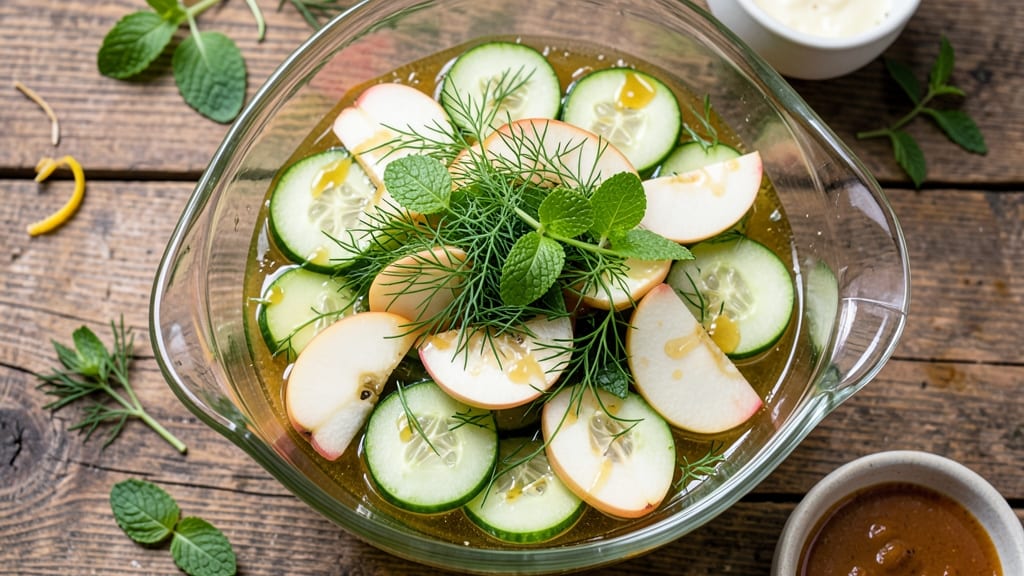 Pickled Apple Cucumber Recipe: Refreshing Tart-Sweet Crunch in 15 Minutes