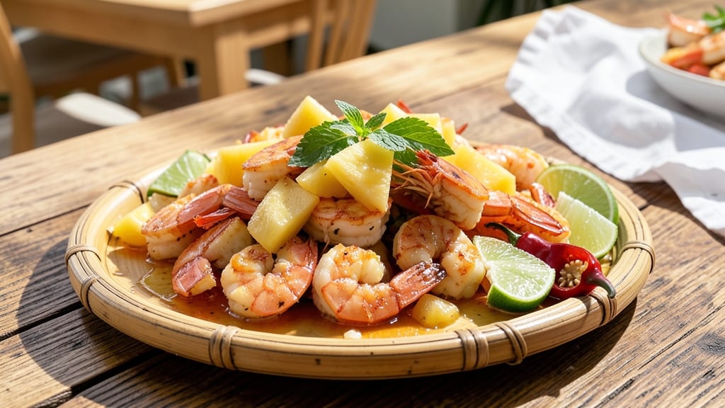 Caribbean Pineapple Shrimp Recipe: Spicy-Sweet Grilled Bites with Tropical Heat