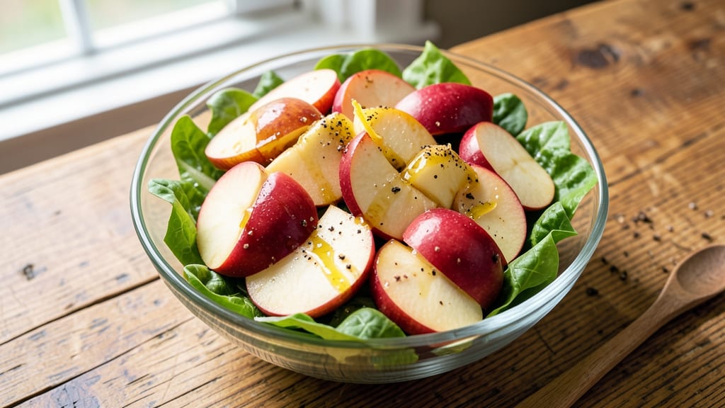 Bobby Flay's Apple Salad Recipe: Crisp Apples and Zesty Vinaigrette Balance