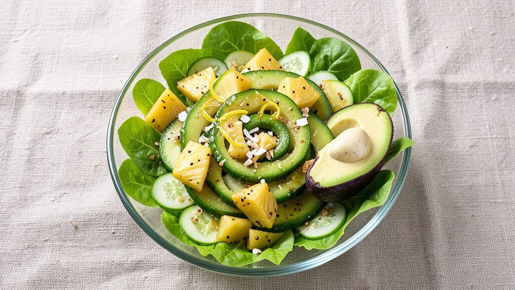 Ampalaya Salad With Pineapple Recipe: Tropical Crunch Meets Silky Heart