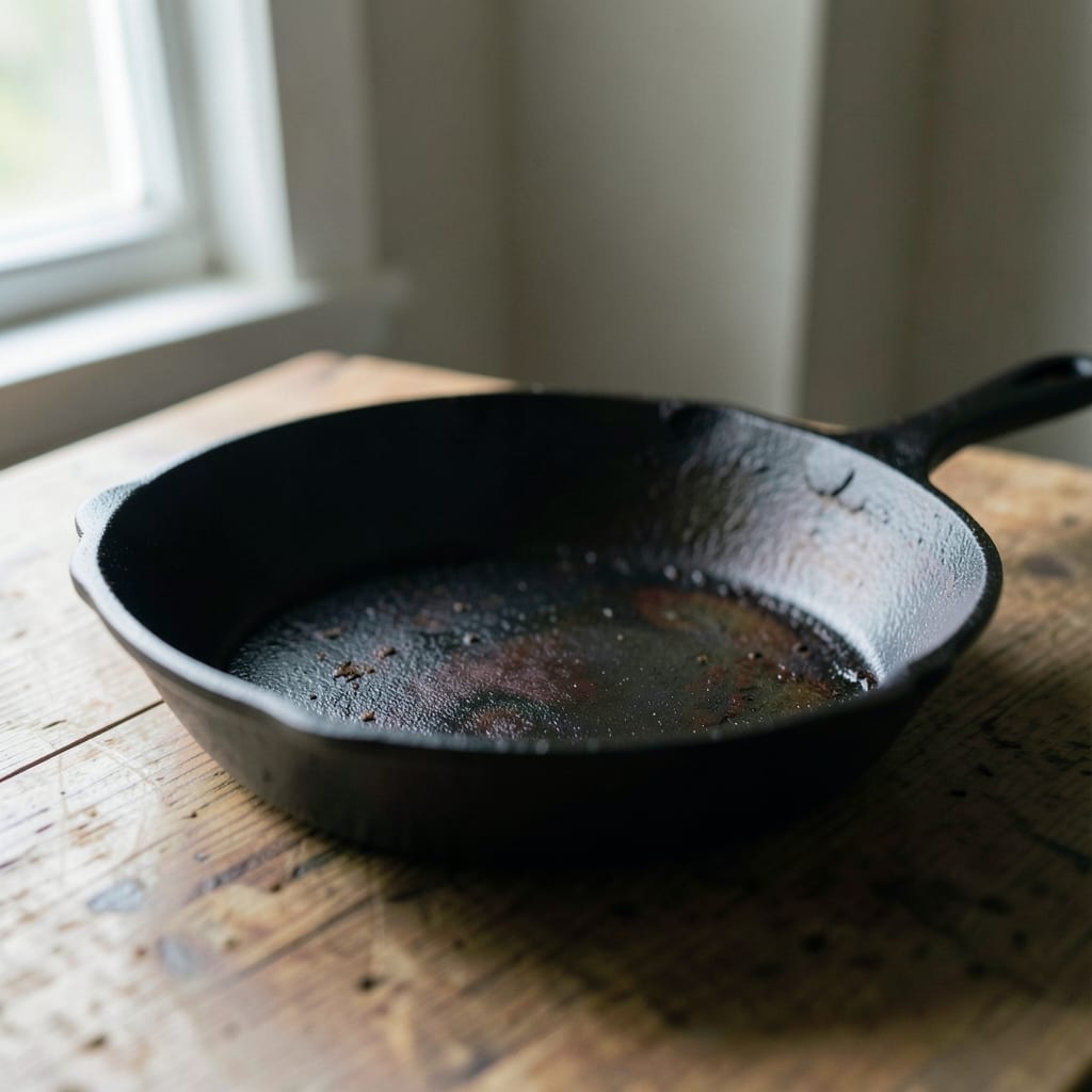 The cast iron skillet