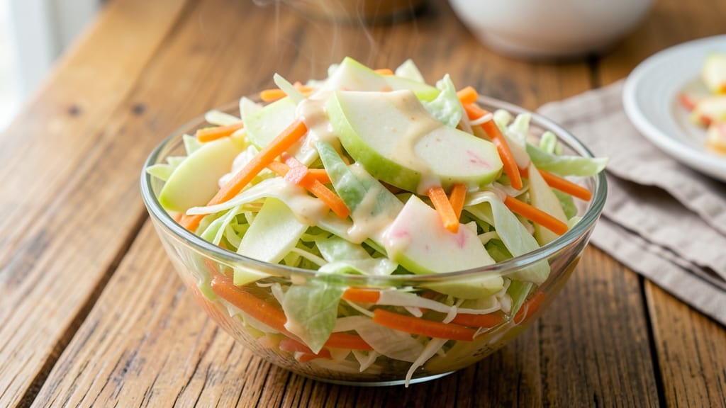 Cabbage Apple Carrot Coleslaw Recipe: Crunchy Sweet-Tart Bite in 15 Minutes