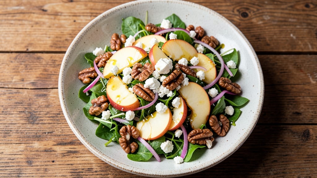 Apple Walnut Feta Salad Recipe: Crunchy Sweetness Meets Tangy Cheese Bites