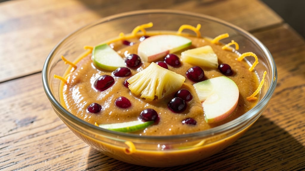 Cranberry Apple Pineapple Sauce Recipe: Bright Tri-Fruit Balance in 15 Minutes