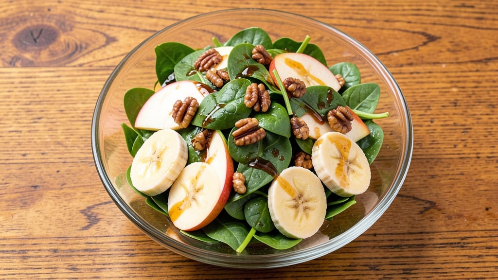 Apple and Banana Salad Recipe: Tropical Brightness With Creamy Citrus Dressing
