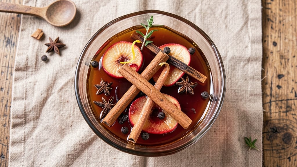 Seasons 52 Apple Bourbon Infusion Recipe: Deeply Spiced Apple-Bourbon Braise for Weeknight Elegance