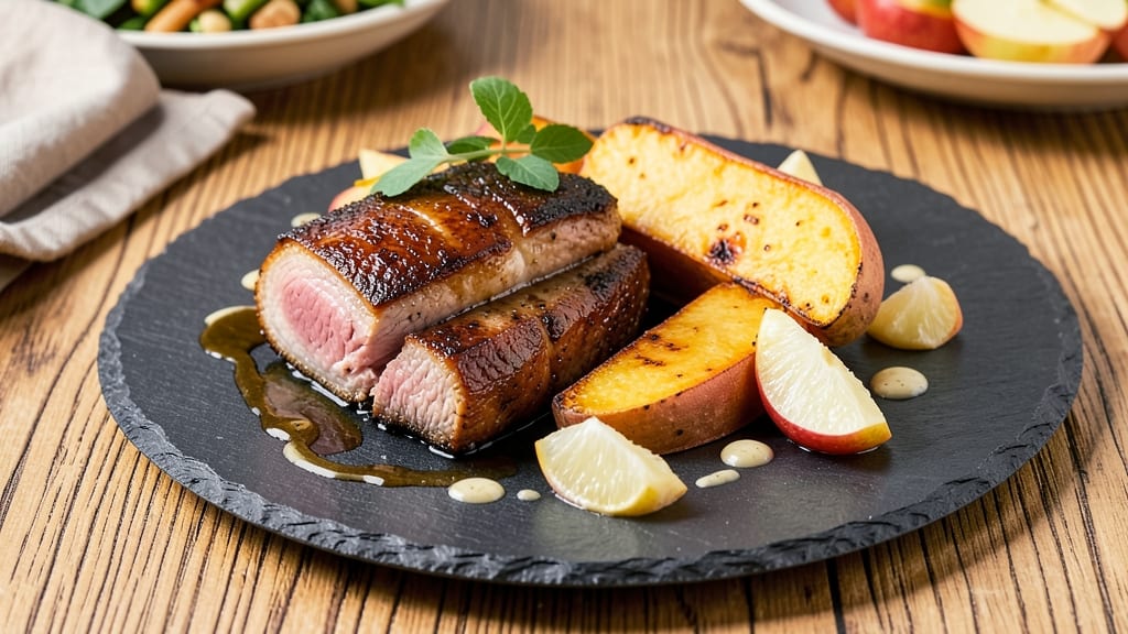 Pork Chop Sweet Potato Apple Recipe: One-Pan Roast With Caramelized Sweetness