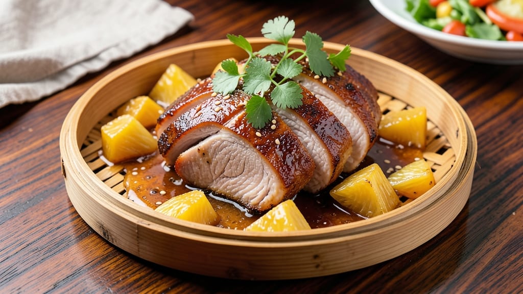 Pork With Pineapple Filipino Style Recipe: Sweet-Tangy Adobo Simmered to Perfection