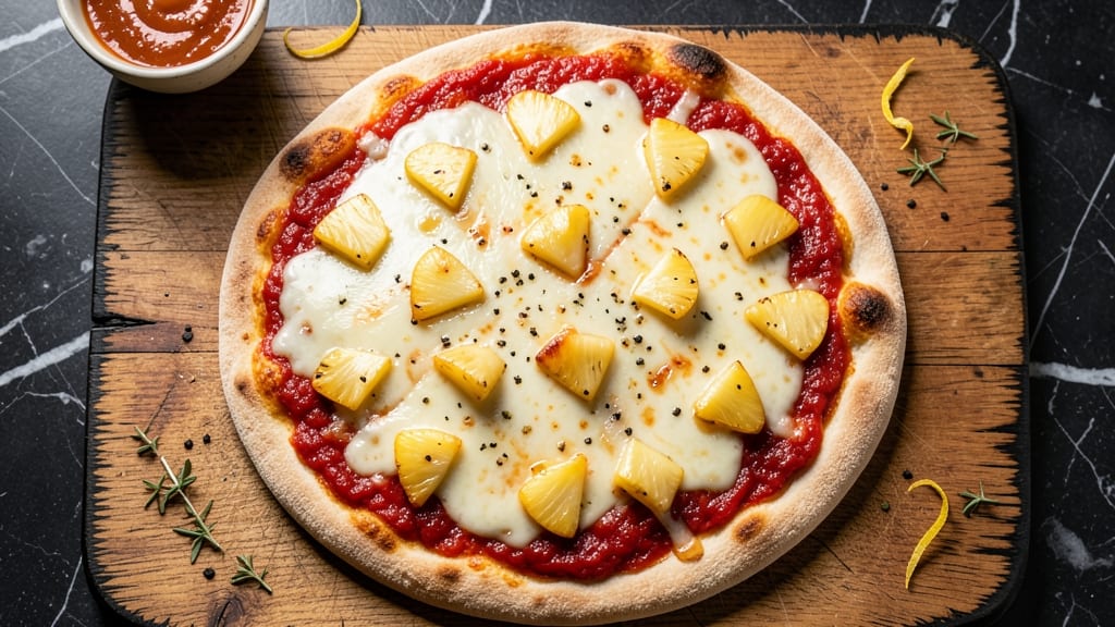 Pineapple Pizza Recipe: Hawaiian-Style Sweetness With Crispy Crust