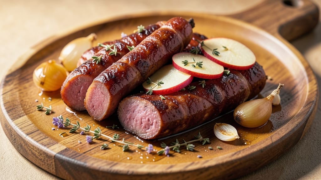 Apple Venison Sausage Recipe: Sweet Apple Glaze Meets Gamey Depth