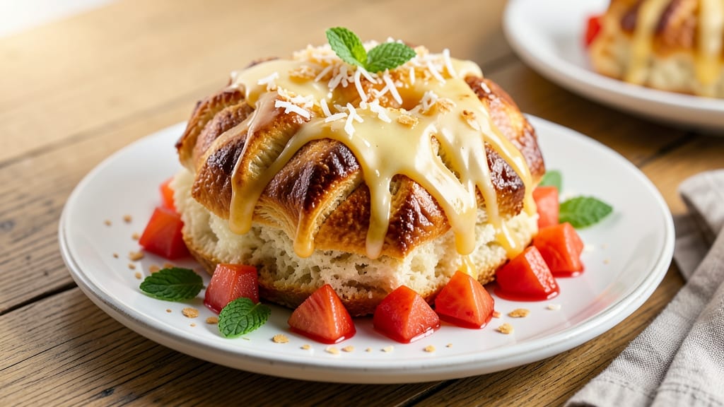 Cheese and Pineapple Hedgehog Recipe: Crispy Crown Over Tropical Cheese Rivers
