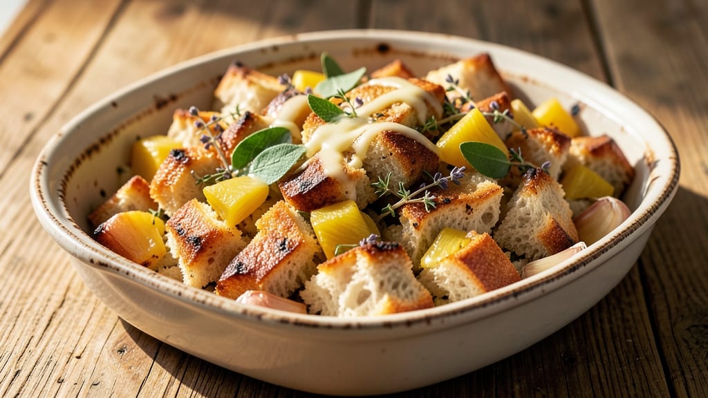 Easy Pineapple Stuffing Recipe: Tropical Twist With Juicy, Caramelized Bites
