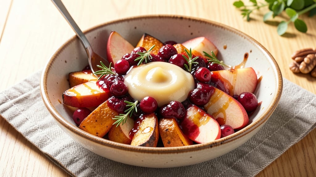 Cranberry Sauce Sweet Potato Apple Recipe: Spiced Autumn Stew With Warm Cinnamon Notes